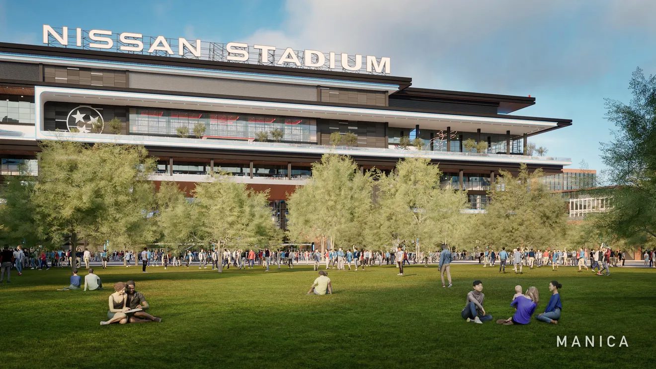 Planned Professional Sports Stadiums and Arenas: New Tennessee Titans ...